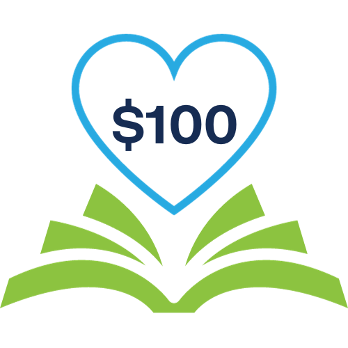 Support your library $100