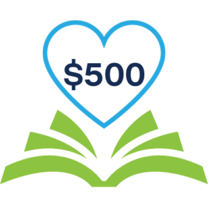 Support your library $500